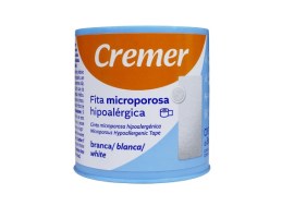 Fita Micropore Branca Hipoalérgica Para Pele Sensível - 5 Cm X 4,5 Metros - Cremer